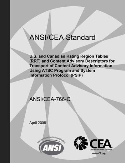 Standards PDF Cover Page