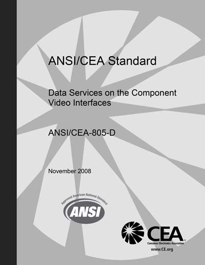 Standards PDF Cover Page