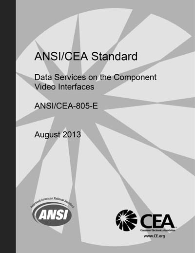 Standards PDF Cover Page