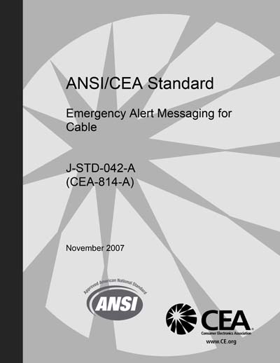 Standards PDF Cover Page
