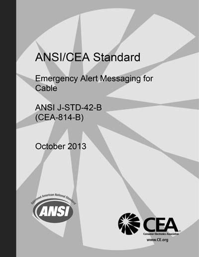 Standards PDF Cover Page