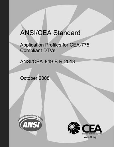 Standards PDF Cover Page