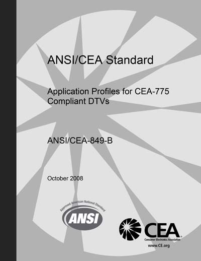 Standards PDF Cover Page