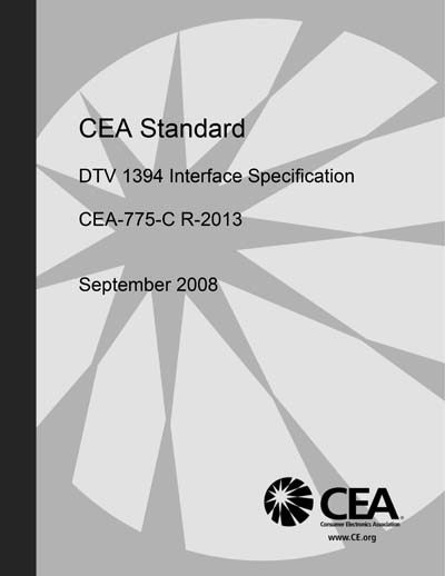 Standards PDF Cover Page