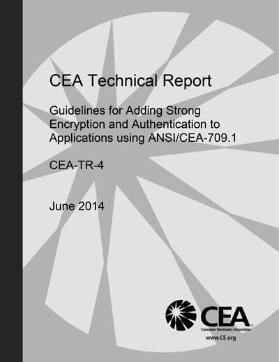 CEA TR-4-2014 - Guidelines for Adding Strong Encryption and ...