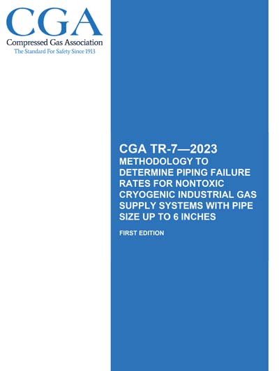 Cga Rates Icon CGA TR-7-2023 - Methodology to Determine Piping Failure Rates for ...