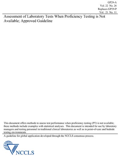 Standards PDF Cover Page
