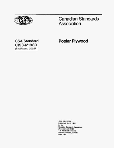 Standards PDF Cover Page