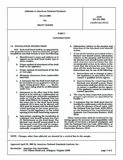 Standards PDF Cover Page