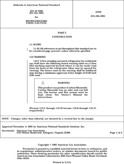 Standards PDF Cover Page