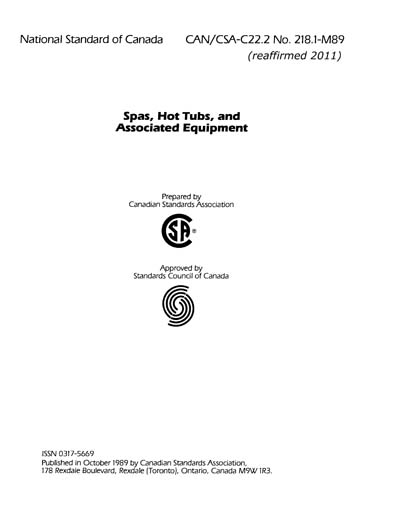 Standards PDF Cover Page