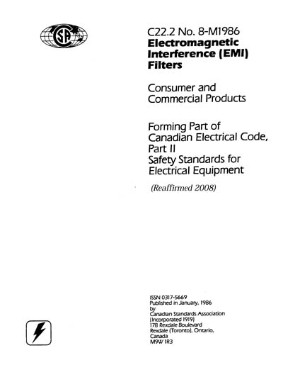 Standards PDF Cover Page