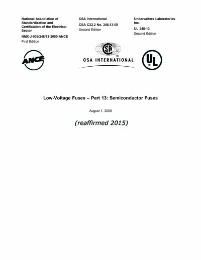 Standards PDF Cover Page