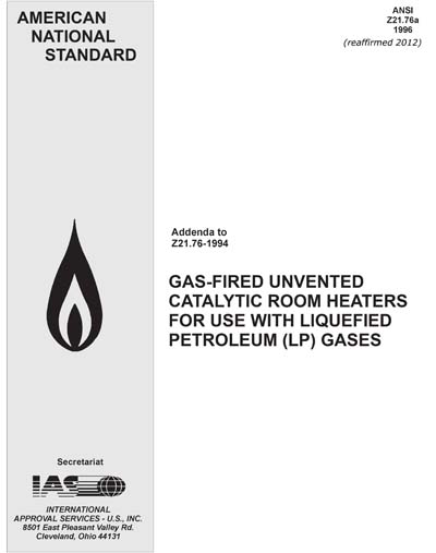 Standards PDF Cover Page