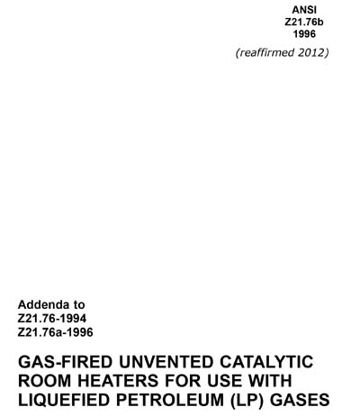 Standards PDF Cover Page