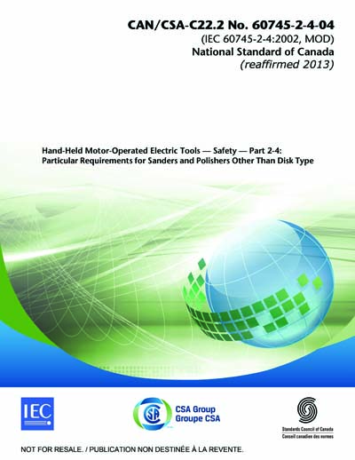Standards PDF Cover Page