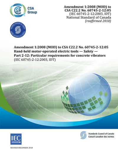 Standards PDF Cover Page