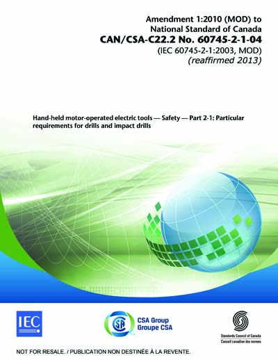 Standards PDF Cover Page