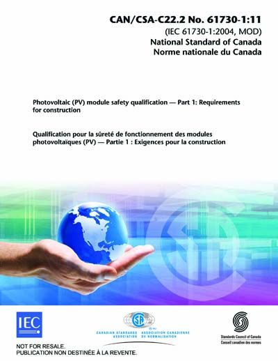 Standards PDF Cover Page