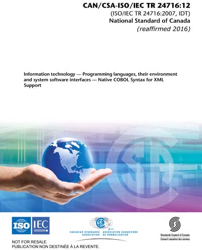 Standards PDF Cover Page