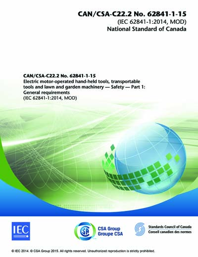 Standards PDF Cover Page