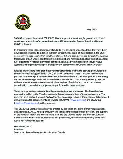 Standards PDF Cover Page