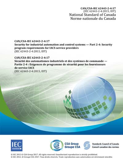 Standards PDF Cover Page