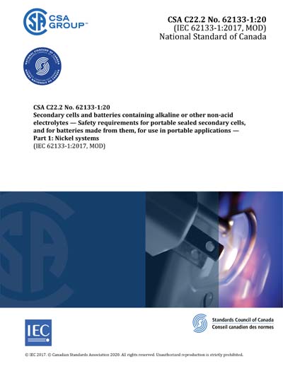 Standards PDF Cover Page