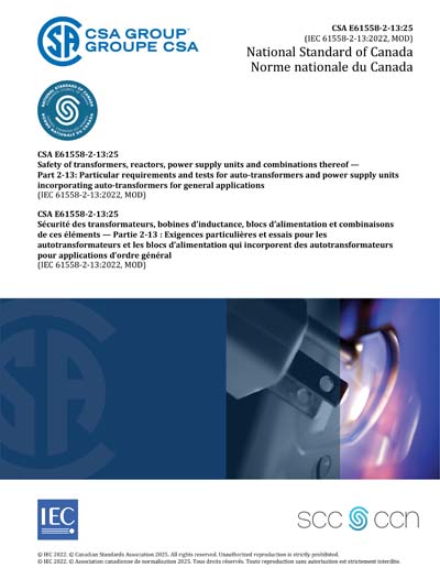 Standards PDF Cover Page