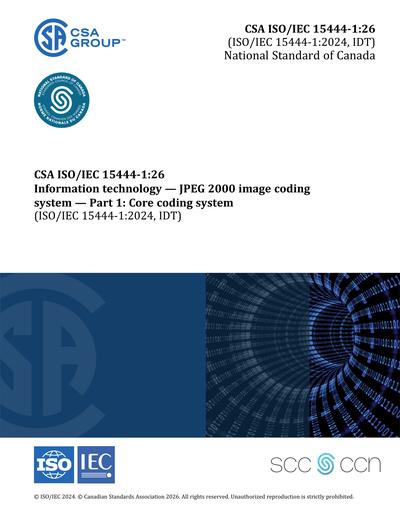 Standards PDF Cover Page