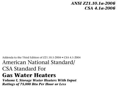 Standards PDF Cover Page