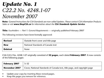 Standards PDF Cover Page