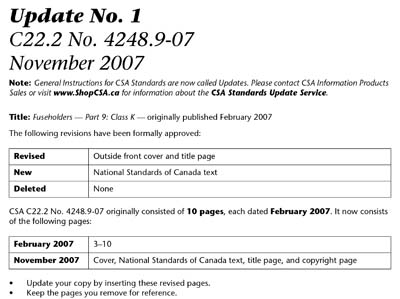 Standards PDF Cover Page