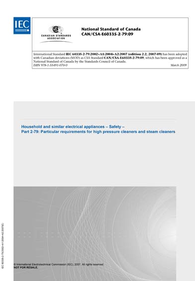 Standards PDF Cover Page