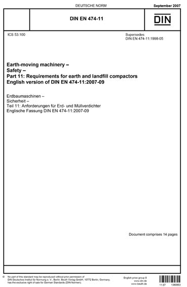 Standards PDF Cover Page