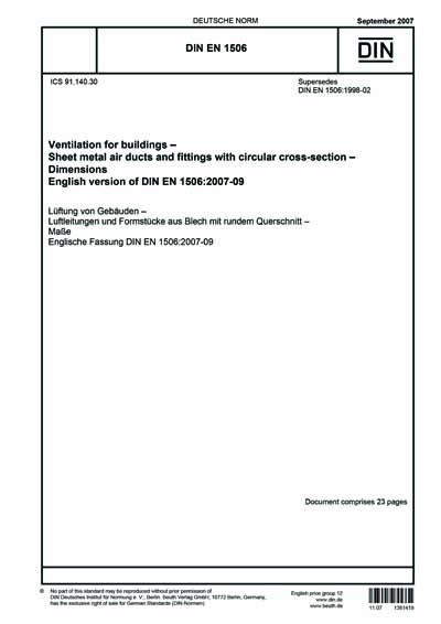 Standards PDF Cover Page