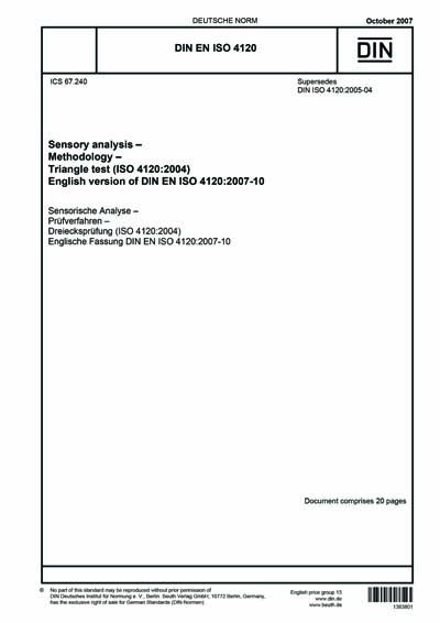 Standards PDF Cover Page