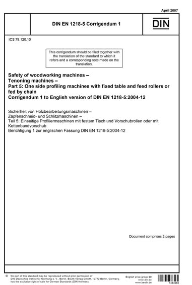 Standards PDF Cover Page
