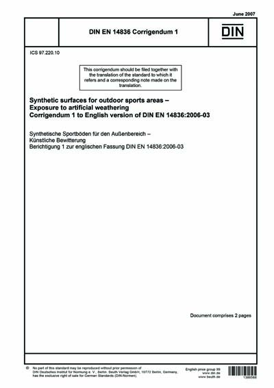 Standards PDF Cover Page