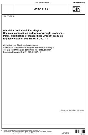 Standards PDF Cover Page