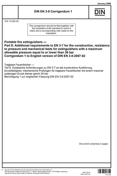 Standards PDF Cover Page