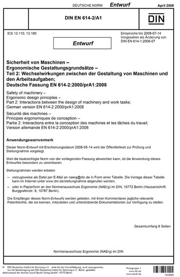 Standards PDF Cover Page
