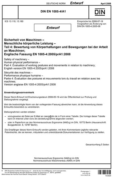 Standards PDF Cover Page
