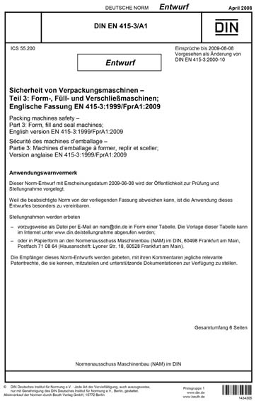 Standards PDF Cover Page