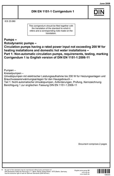 Standards PDF Cover Page