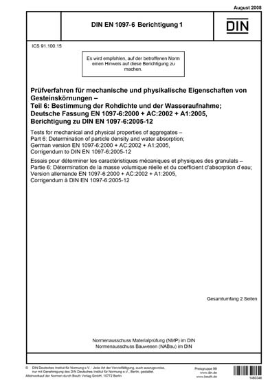 Standards PDF Cover Page