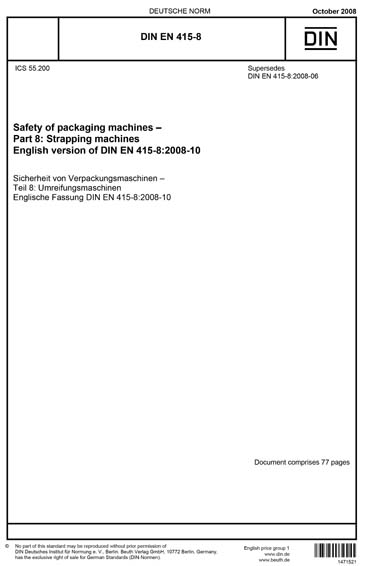 Standards PDF Cover Page