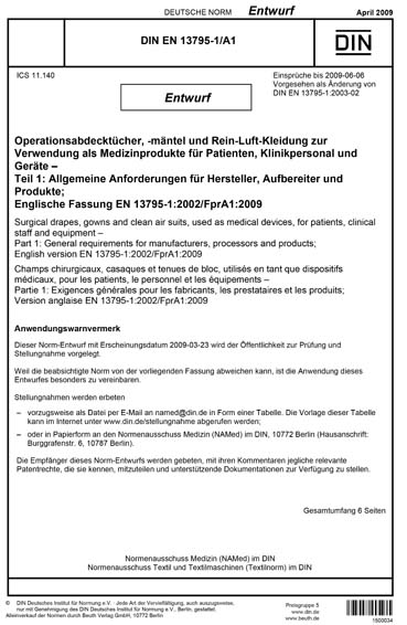 Standards PDF Cover Page
