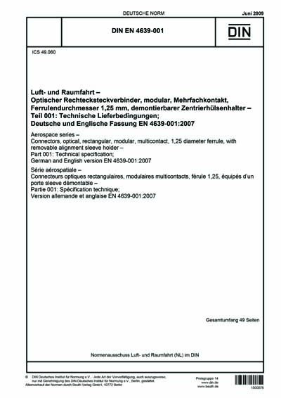 Standards PDF Cover Page