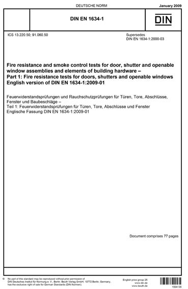 Standards PDF Cover Page